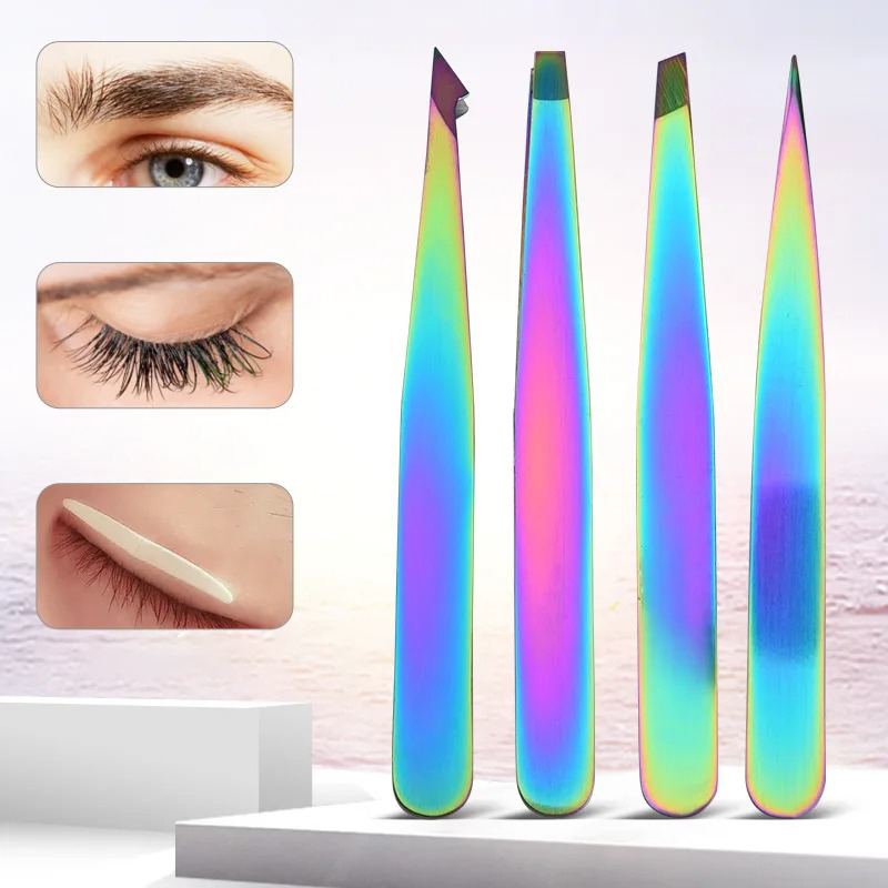 Eyelash Extension Repair - Eyebrow Tweezers Hair Pluckers Clip Eyebrow