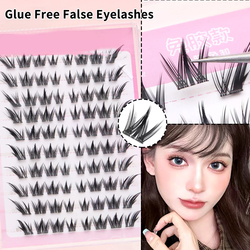Eyelash Extension Anime - Voluminous No Need Glue Self-adhesive False