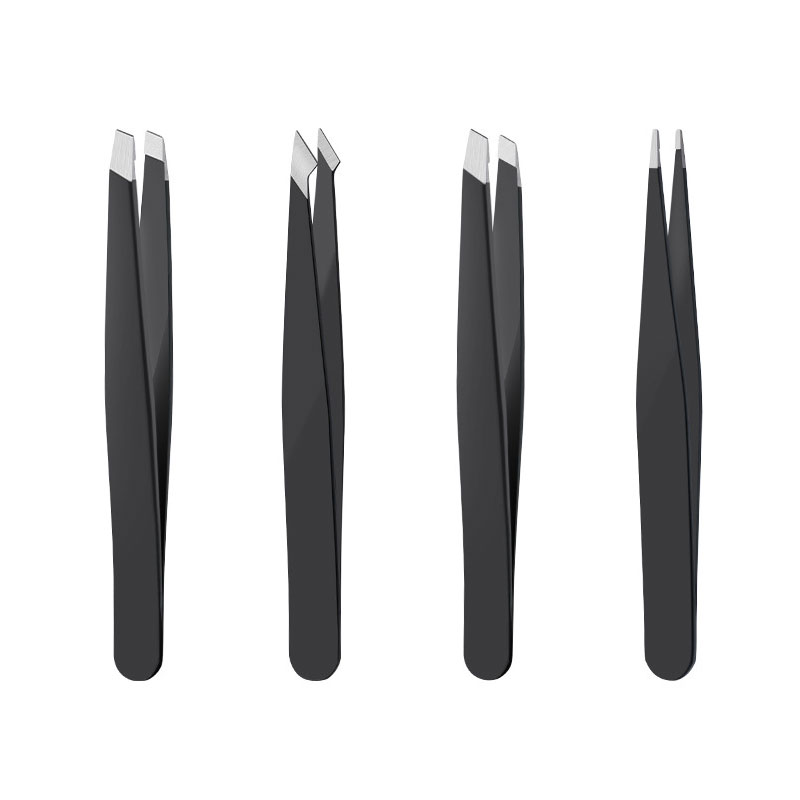 Eyelash Extension Repair - Stainless Steel Eyebrow Tweezer Hair Pluckers