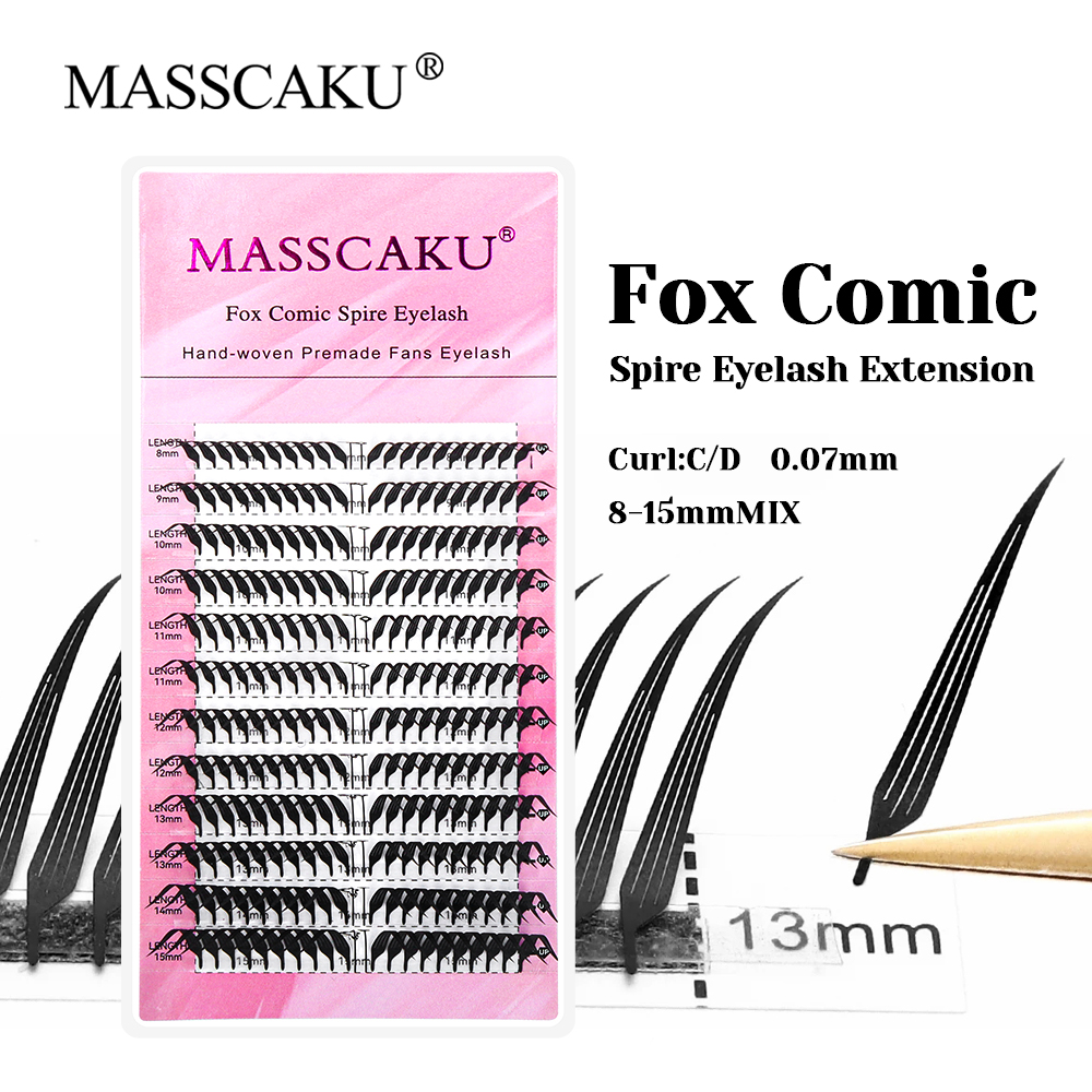 MASSCAKU Fox Comic Spire Lash  - Eyelash Extension Anime avaliação e preço
