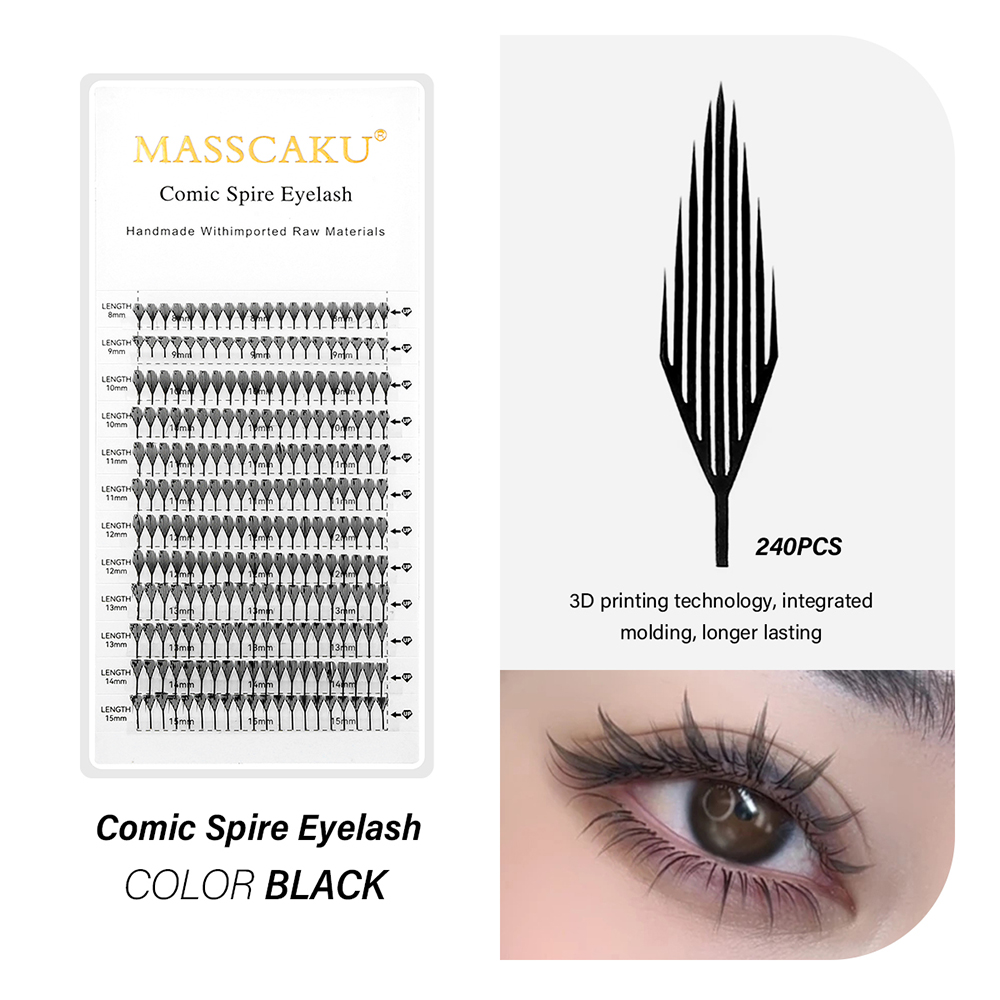 MASSCAKU Fox Comic Spire Lash  - Eyelash Extension Anime avaliação e preço