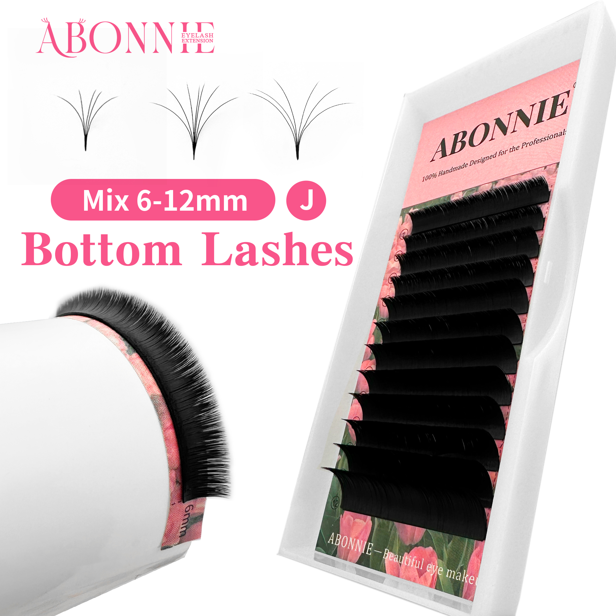 Abonnie J Curl Lashes Cashmere - Eyelash Extension Repair avaliação e preço