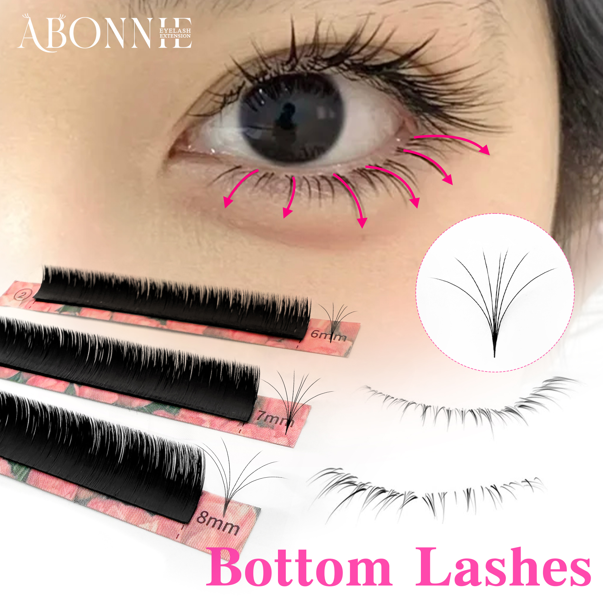 Abonnie J Curl Lashes Cashmere - Eyelash Extension Repair avaliação e preço