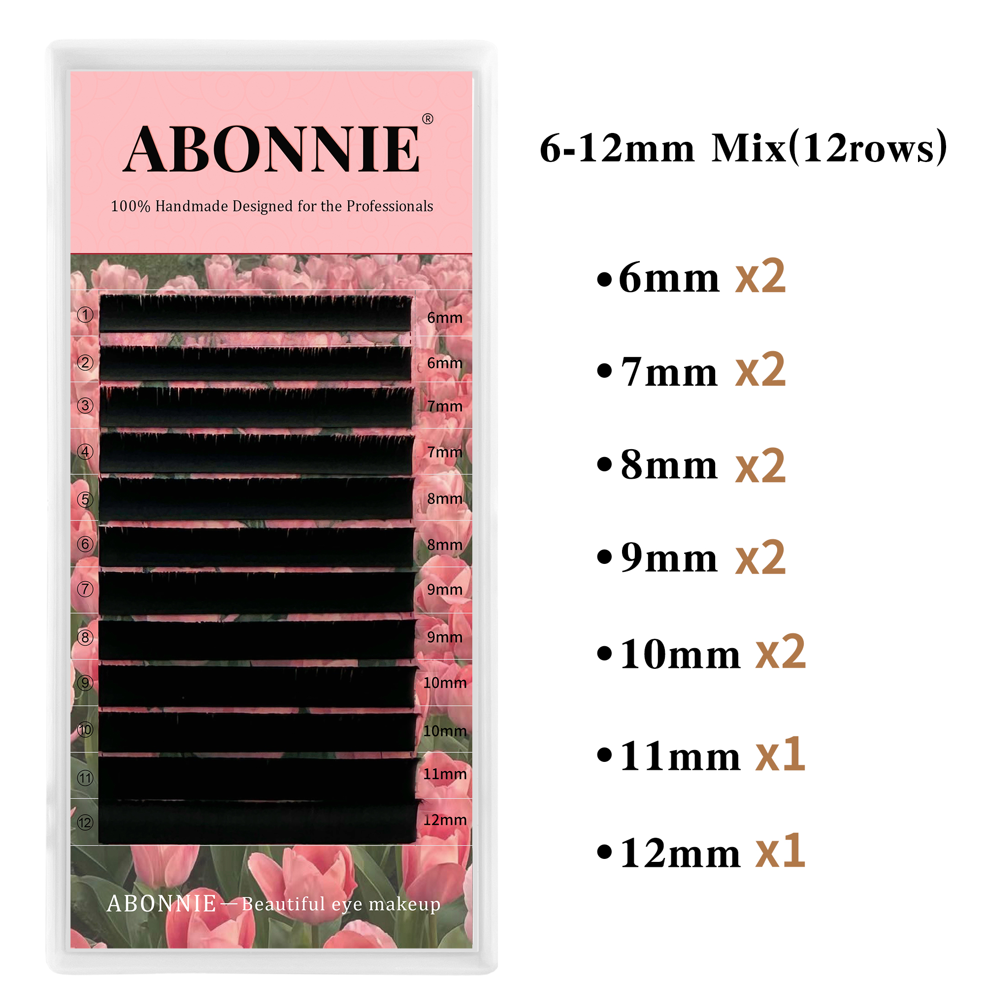 Abonnie J Curl Lashes Cashmere - Eyelash Extension Repair avaliação e preço