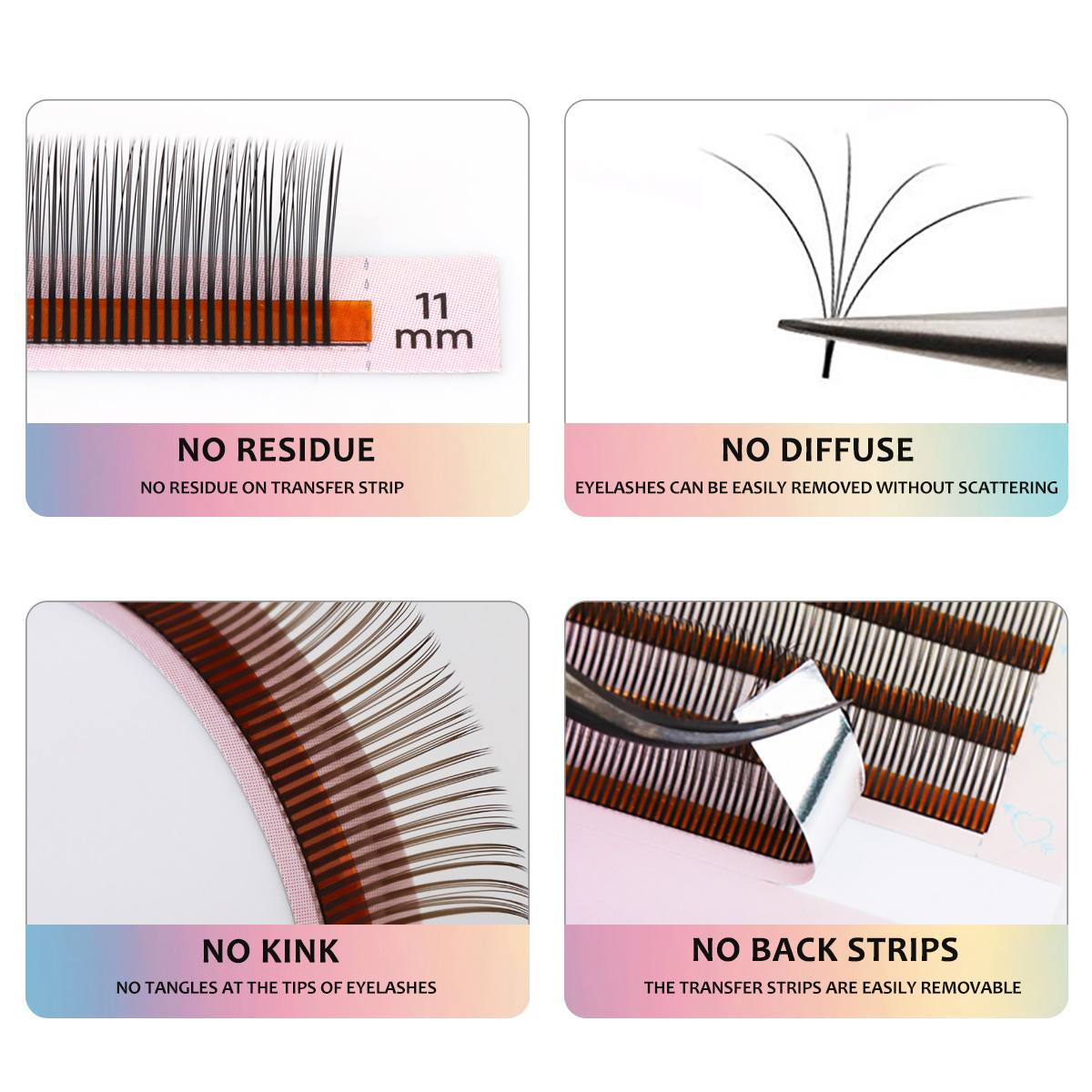 AGUUD 5D Flora Eyelash Extensi - Eyelash Extension Anime avaliação e preço