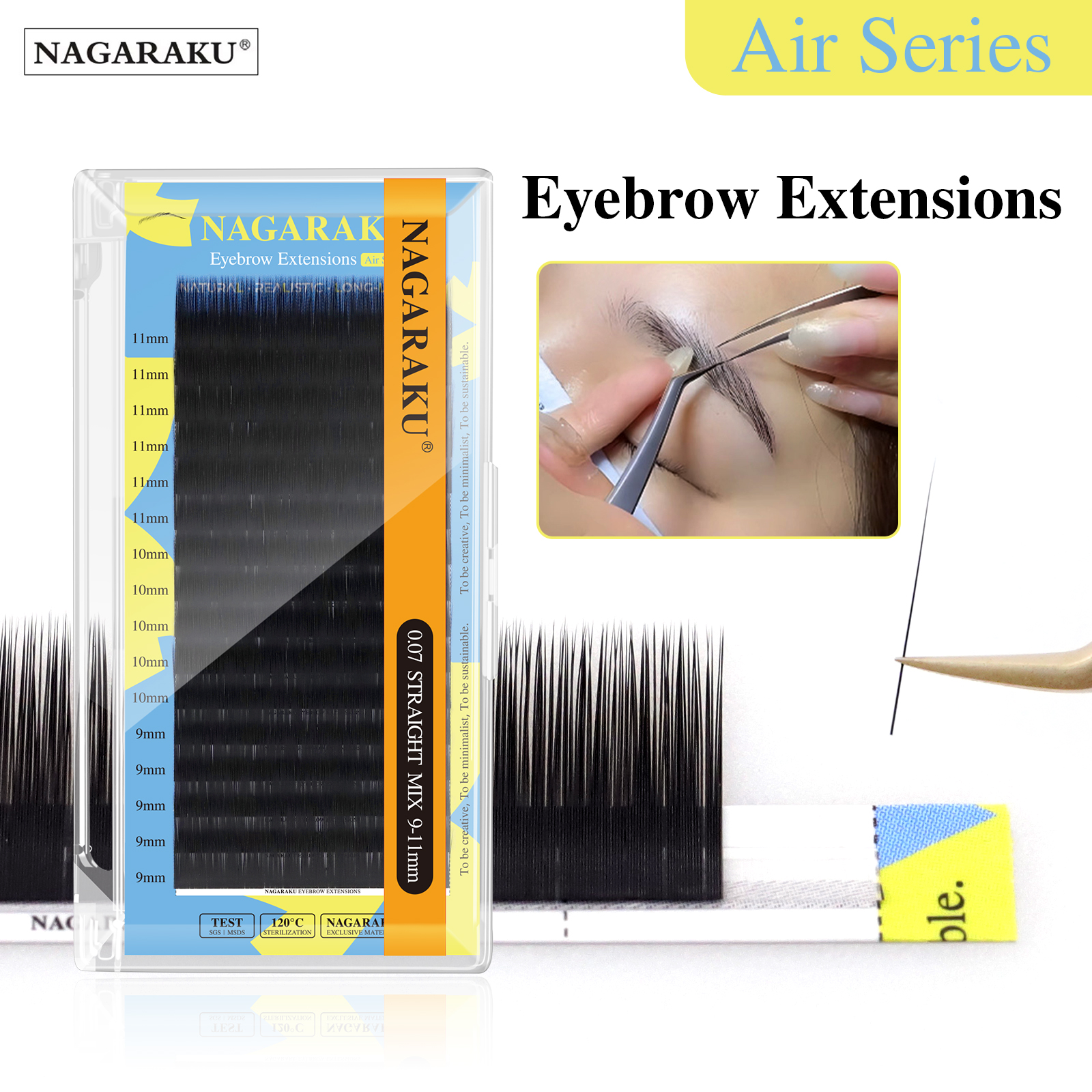 NAGARAKU High Quality Eyebrow  - Eyelash Extension Repair avaliação e preço