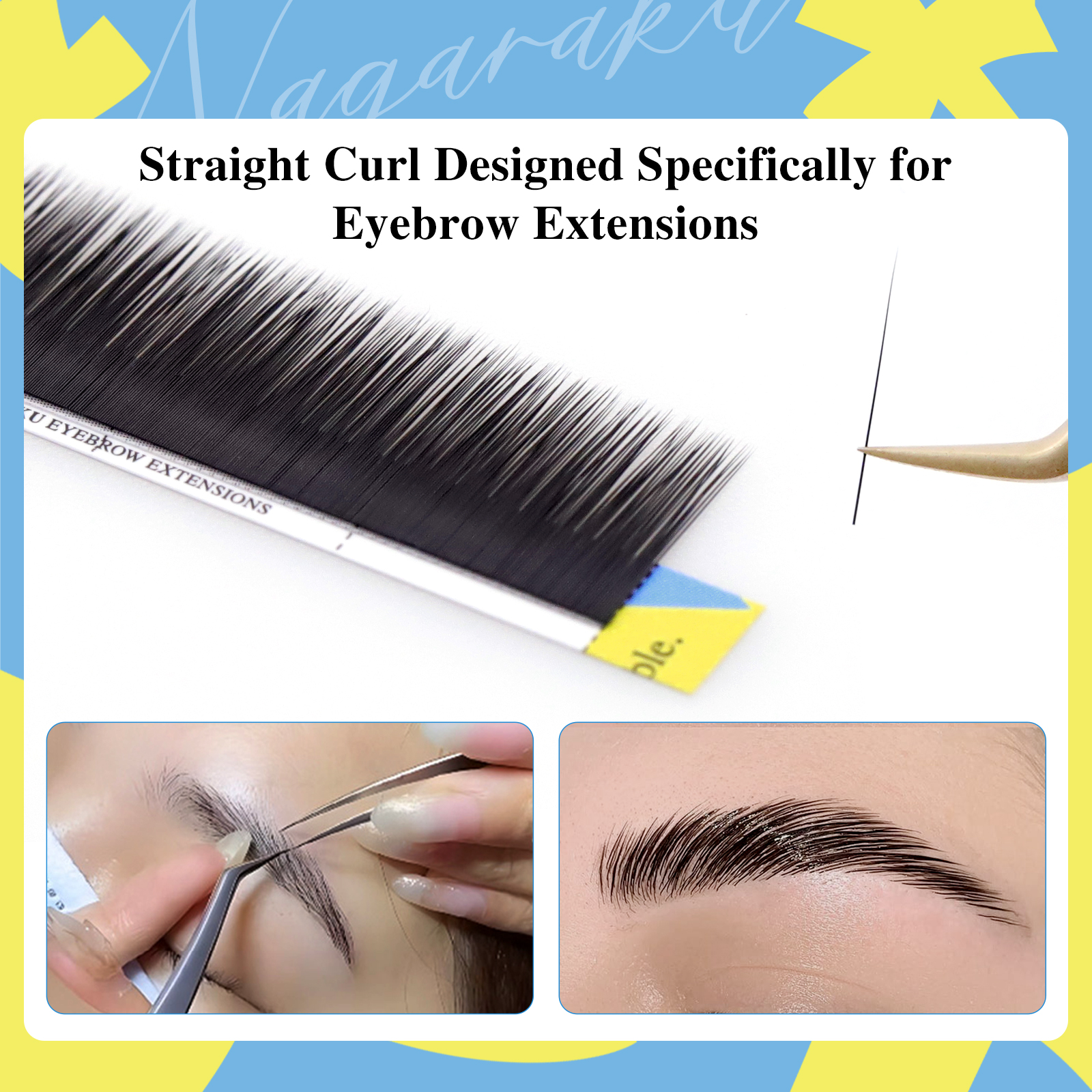NAGARAKU High Quality Eyebrow  - Eyelash Extension Repair avaliação e preço