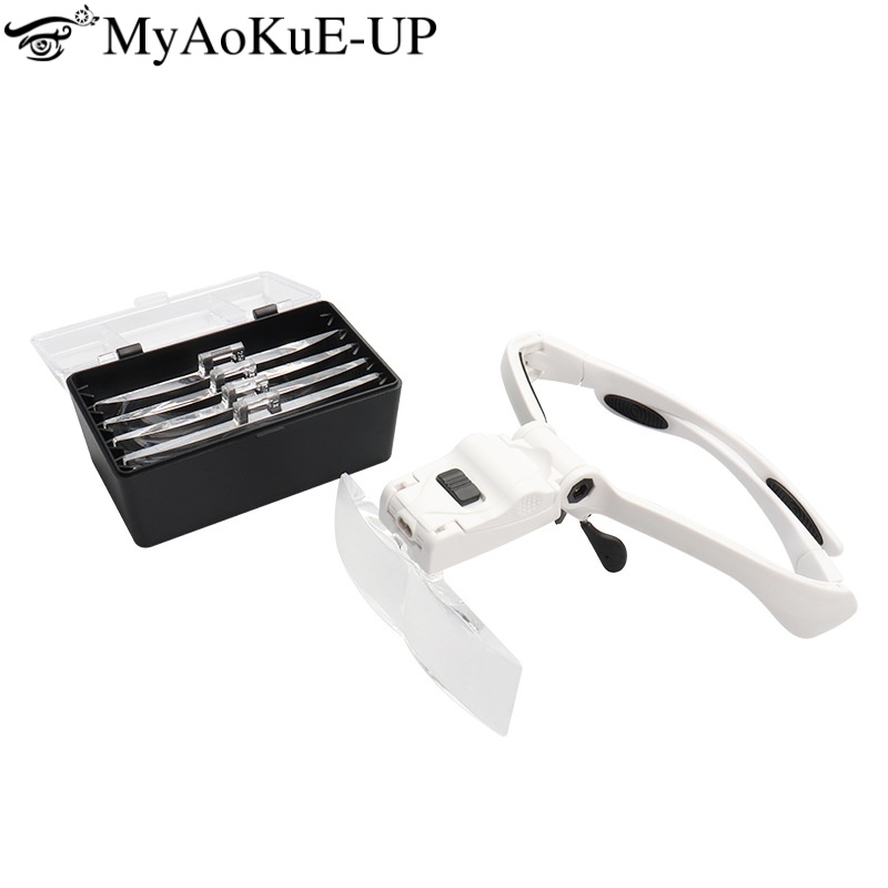 5 Lens Adjustable Magnifier Ey - Eyelash Extension Repair avaliação e preço