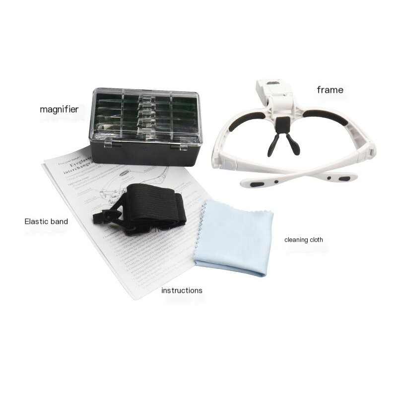 5 Lens Adjustable Magnifier Ey - Eyelash Extension Repair avaliação e preço