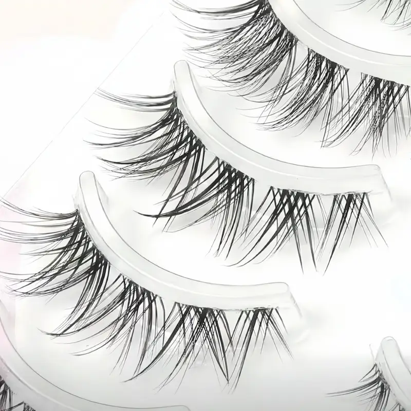 5 pairs Fox Eye False Eyelashe - Eyelash Extension Fox Eye avaliação e preço
