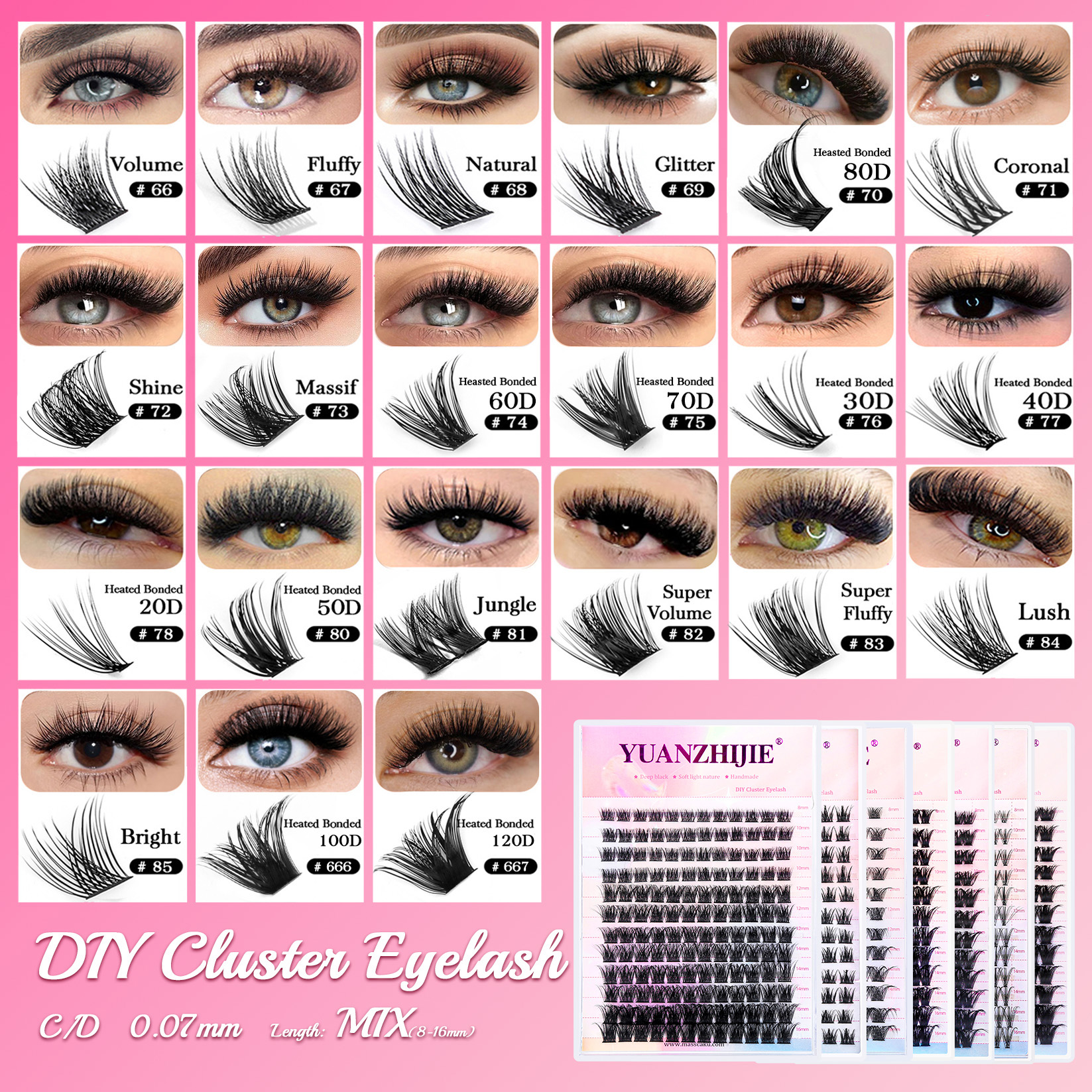 Super Cheap MASSCAKU Segemente - Eyelash Extension Anime avaliação e preço