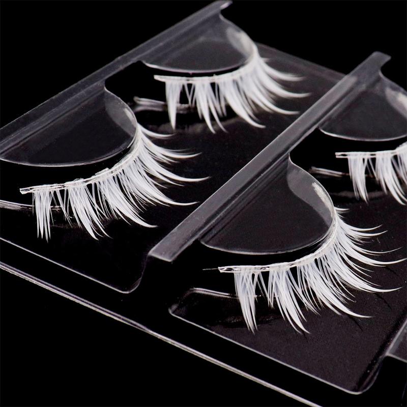 False Eye Lashes in White 3Pai - Eyelash Extension Anime avaliação e preço
