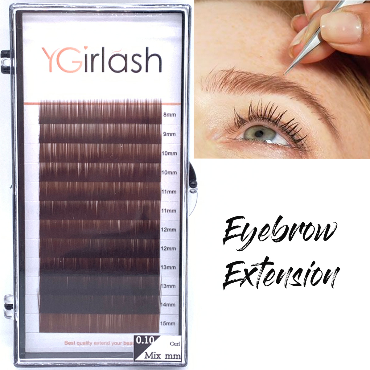 High Quality Straight Curvate  - Eyelash Extension Repair avaliação e preço