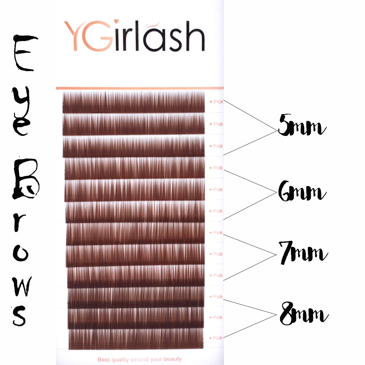 High Quality Straight Curvate  - Eyelash Extension Repair avaliação e preço