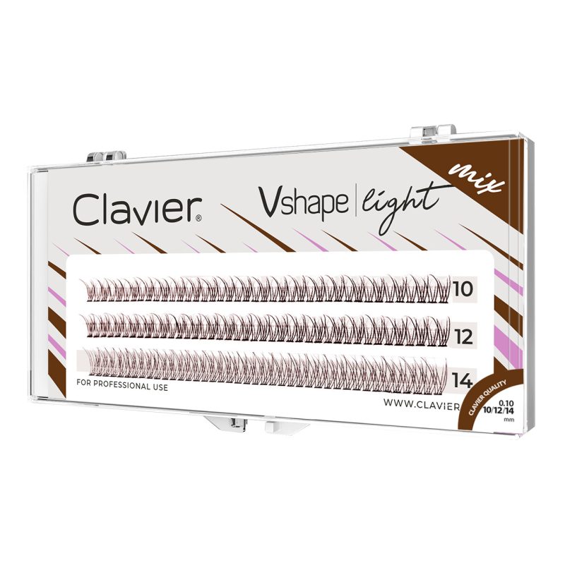 Clavier Brown Vshape Light Clu - Eyelash Extension Anime avaliação e preço