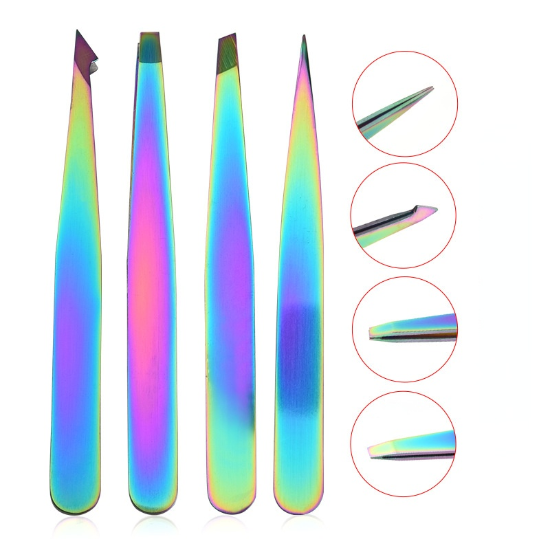 Eyebrow Tweezers Hair Pluckers - Eyelash Extension Repair avaliação e preço