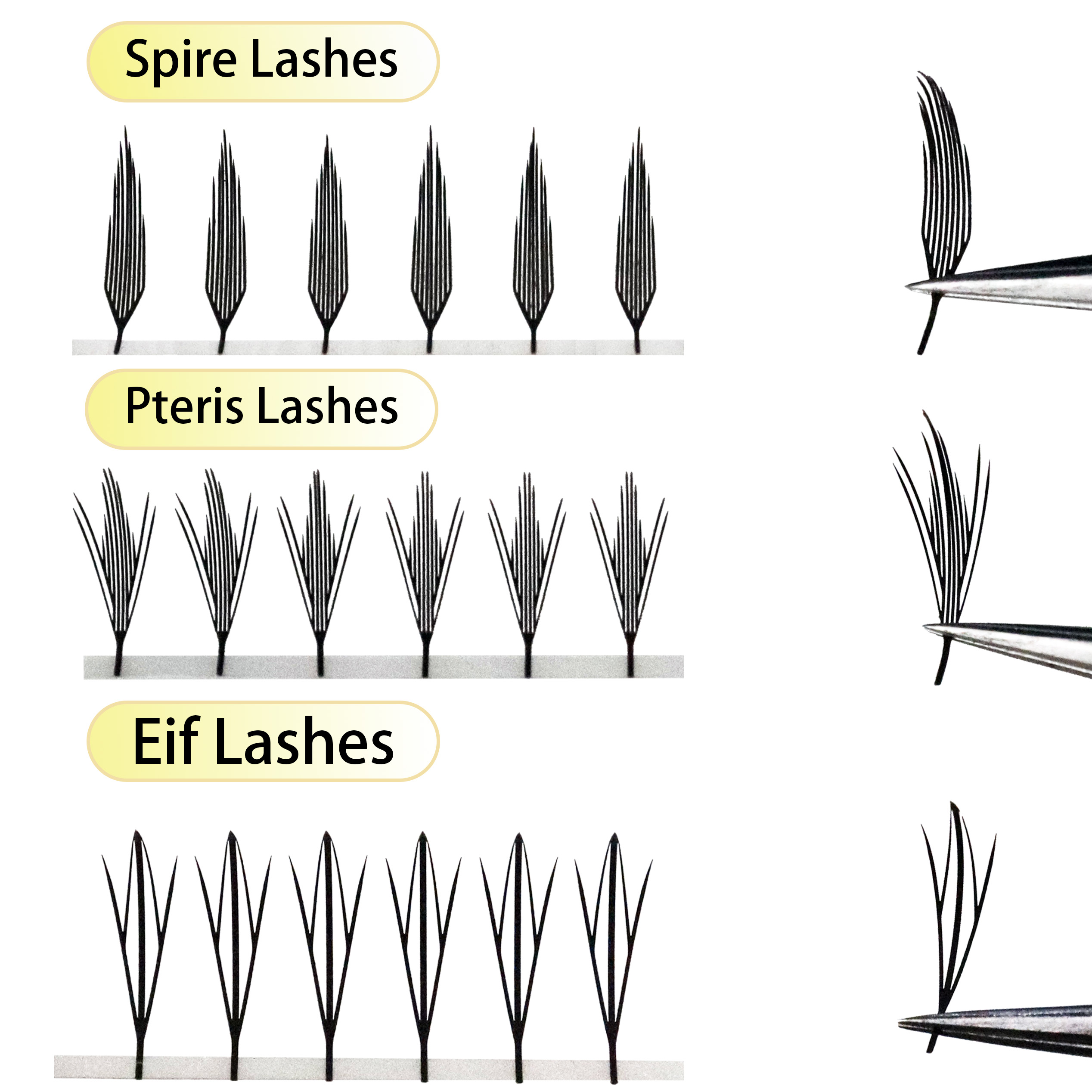 Comic Spire Eyelash Feather Sh - Eyelash Extension Anime avaliação e preço