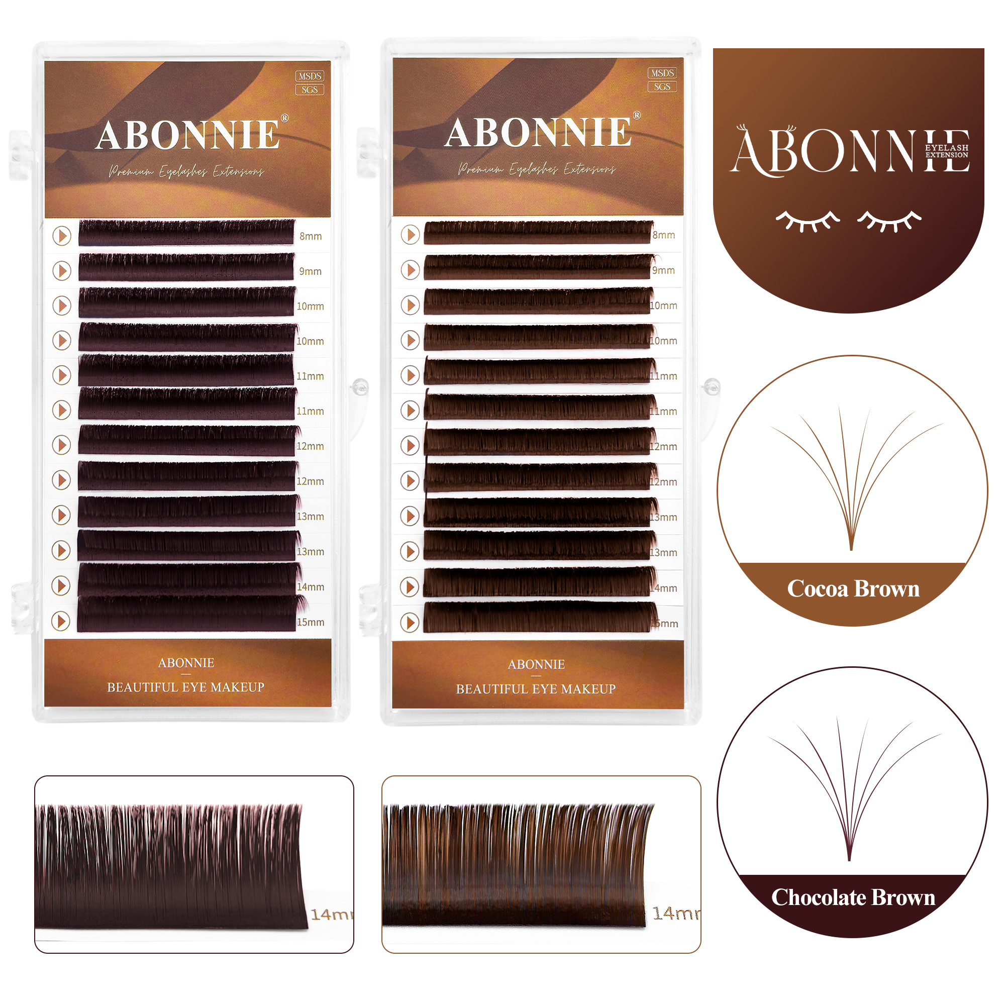 ABONNIE Cashmere Cocoa Chocola - Eyelash Extension Repair avaliação e preço