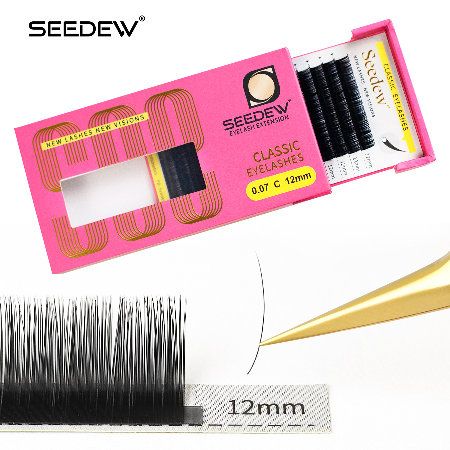 SEEDEW 0.07/0.05/0.15mm B/C/D/ - Eyelash Extension Repair avaliação e preço