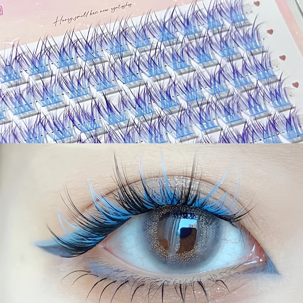 Mixiaohe Colorful Eyelashes 60 - Eyelash Extension Anime avaliação e preço