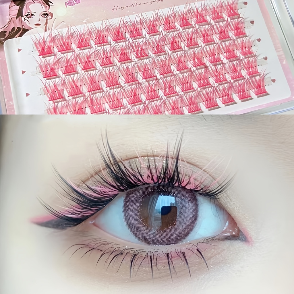 Mixiaohe Colorful Eyelashes 60 - Eyelash Extension Anime avaliação e preço