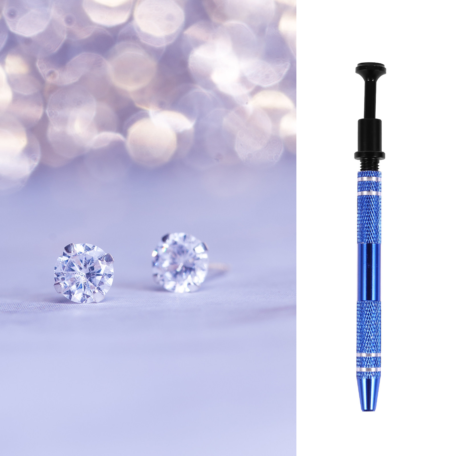 2Pcs Stainless Steel 4-Prong J - Eyelash Extension Repair avaliação e preço