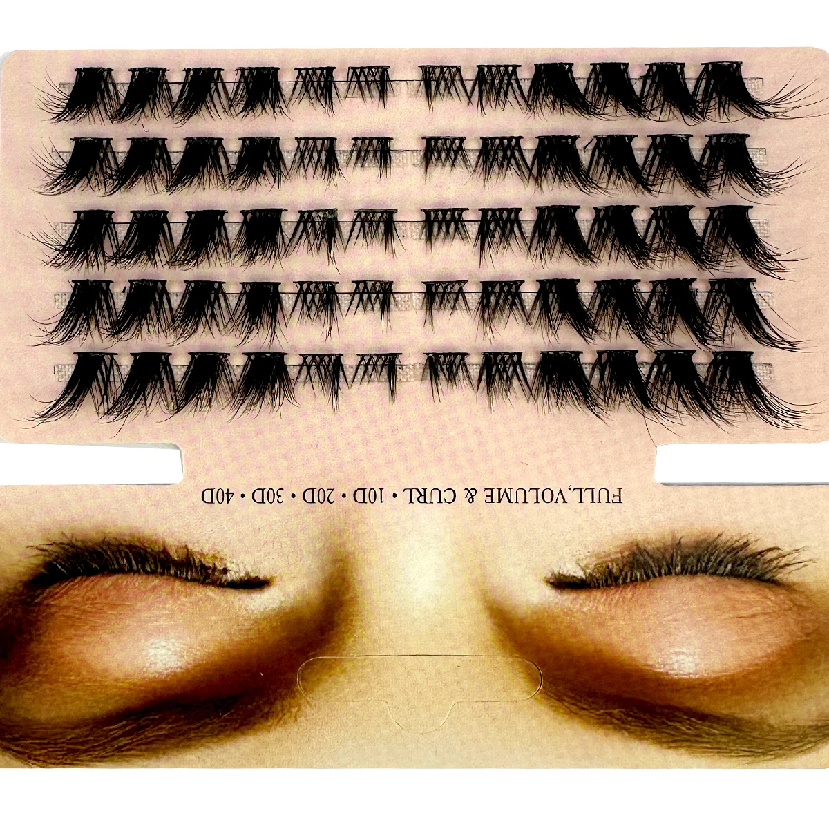 Mix 3D Fluffy Single Cluster E - Eyelash Extension Fox Eye avaliação e preço